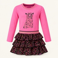 Louder! jurk Hanna bright pink